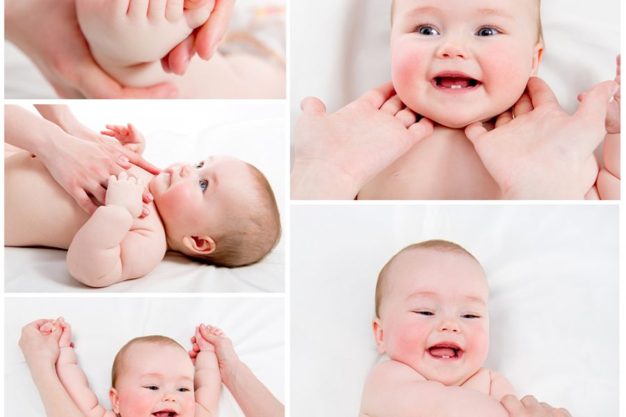 ¡Spa de bebés! Los beneficios del masaje infantil